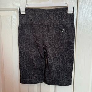 Gymshark Adapt Animal Seamless Cycling Shorts - Size M